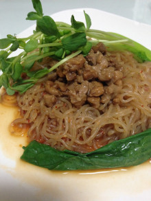 リボーンマイセルフレシピ【しらたきで汁なし担々麺】