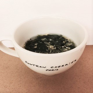 簡単にとれる！野菜たっぷりインスタントスープ☆