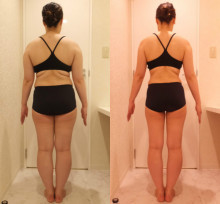 モニター報告『引き締まった体になりました！』