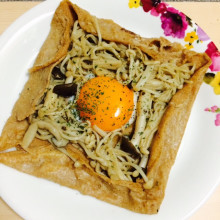 Shapesレシピ『全粒粉ガレット』