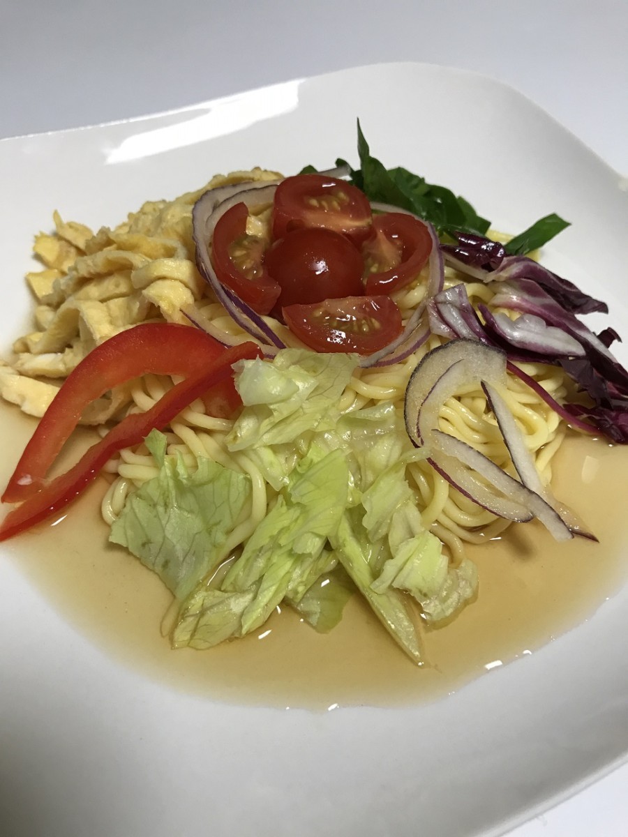 リボーンマイセルフレシピ「ダイエット中でもOK!冷やし中華」