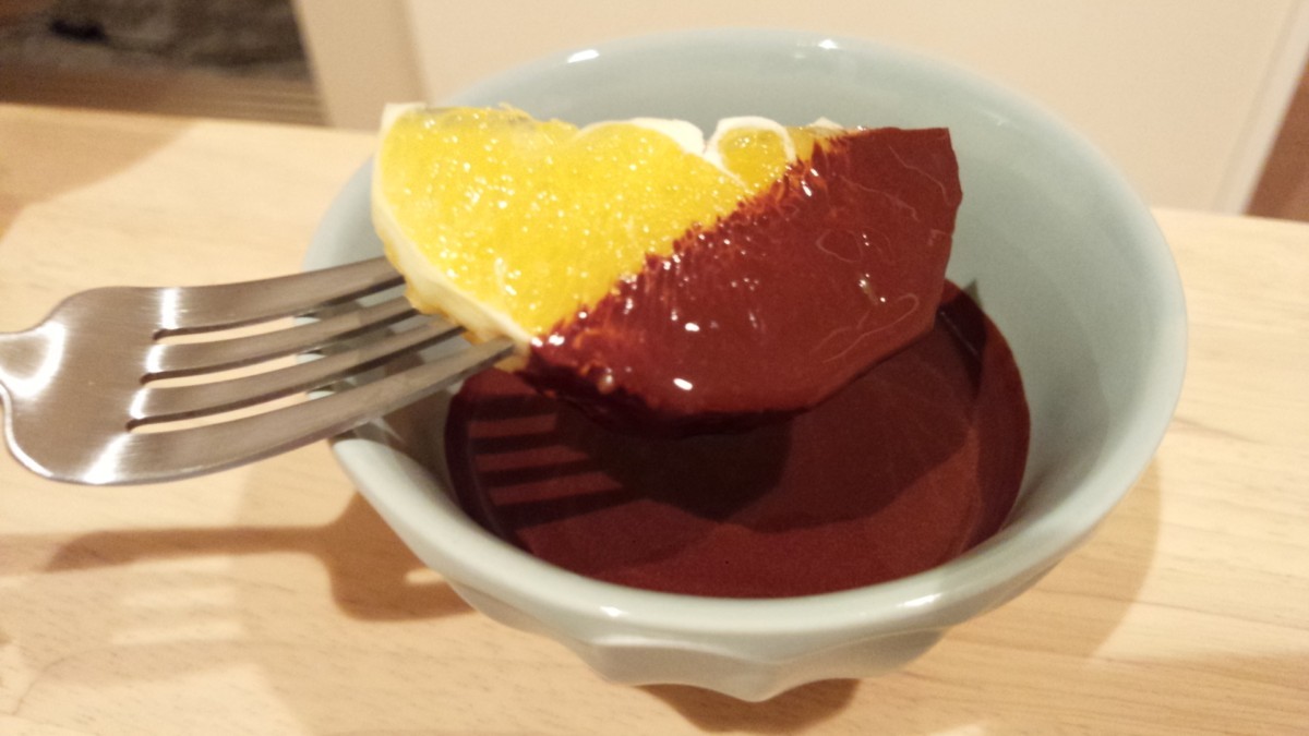 ボディメイク中でもチョコフォンデュ♪