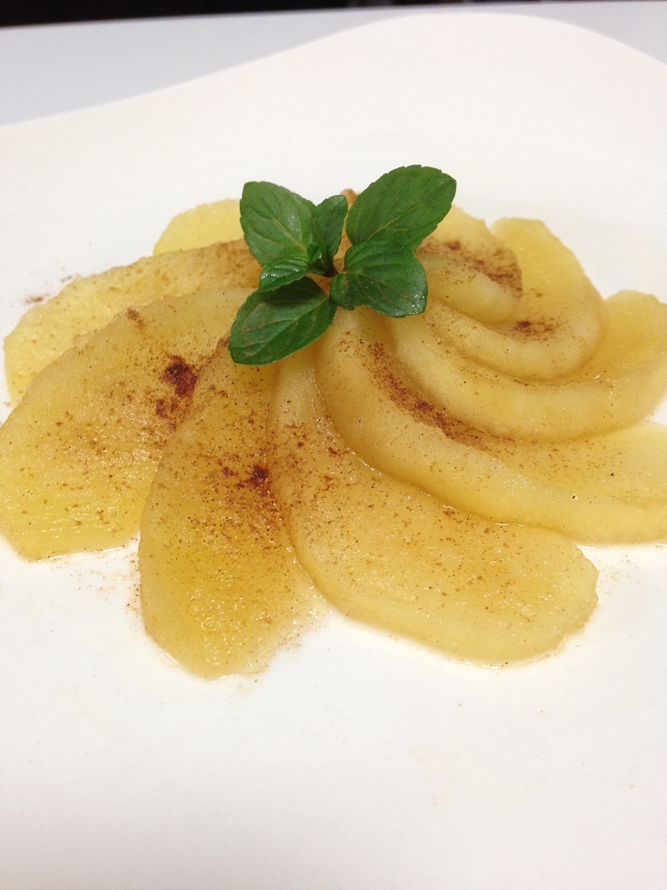 リボーンマイセルフレシピ【林檎のコンポート】