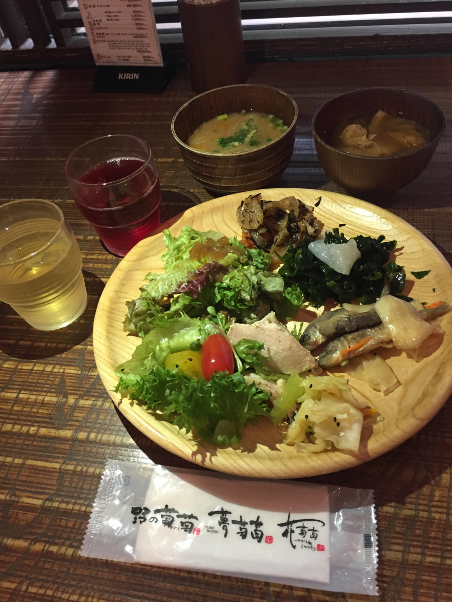 ボディメイク中でもビュッフェ！