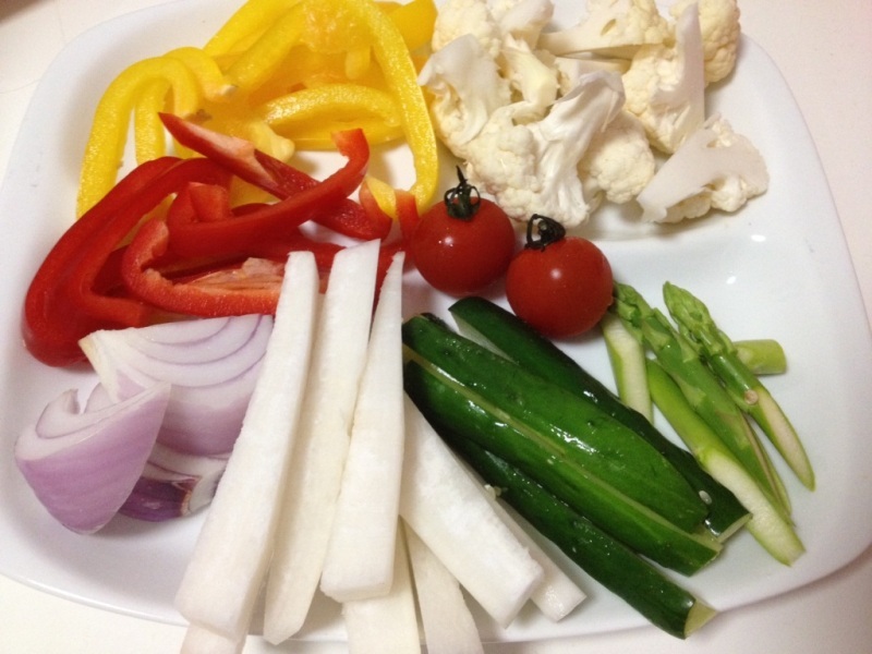 リボーンマイセルフレシピ☆夏を感じる食事を…