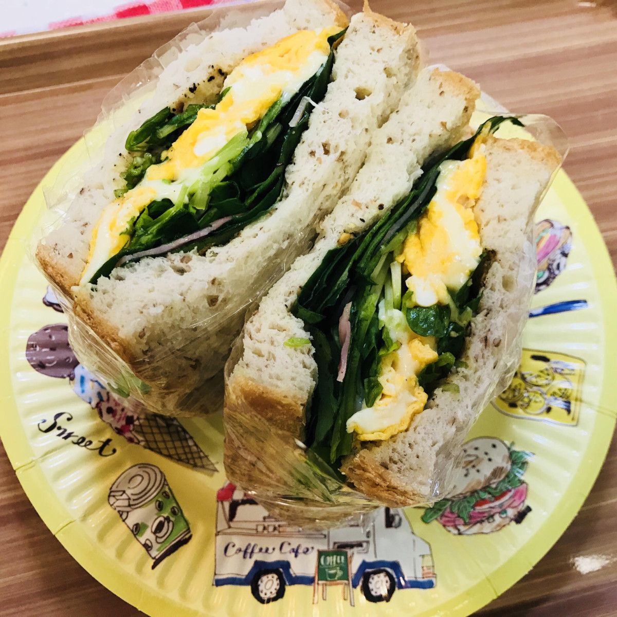 ダイエット中も食べたい、、サンドイッチ☆