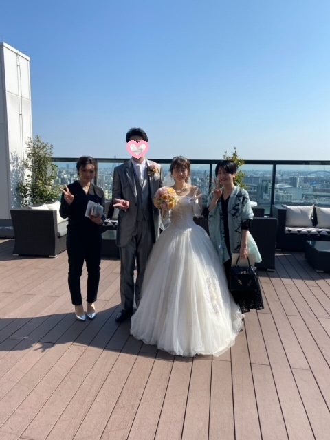 竹田トレーナーの結婚式♡