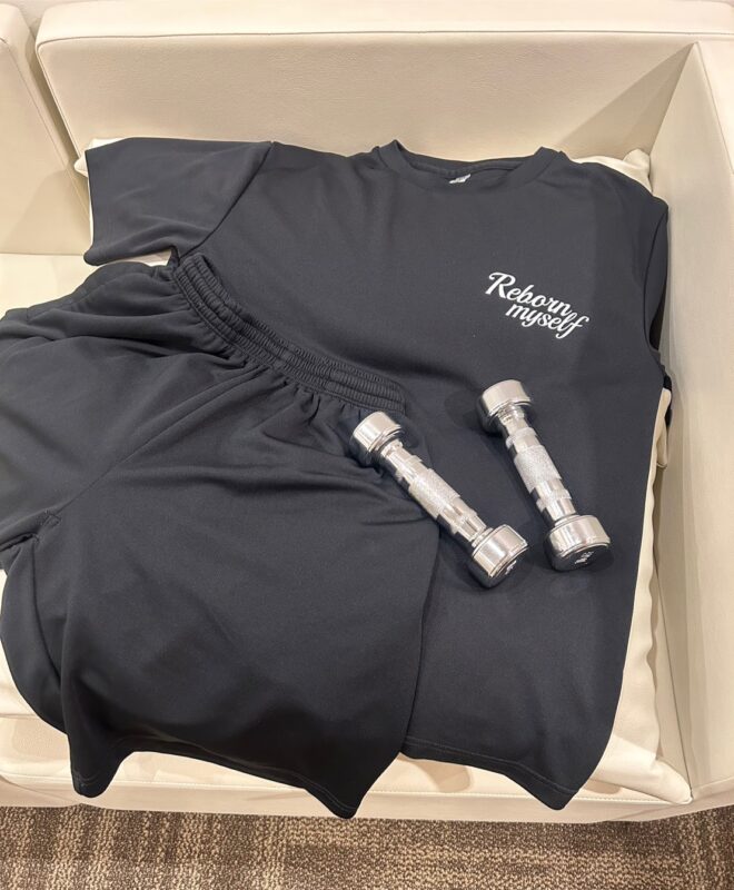 可愛いウェアで気分も上げてトレーニング♪