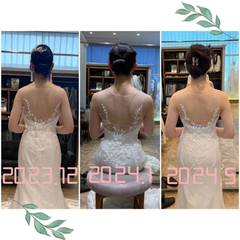 ウェディングのお客様💖