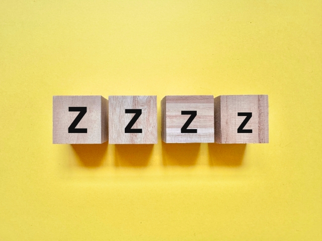 十分な睡眠をとっていますか？