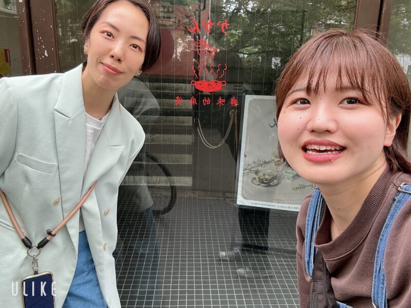 同期とランチ！