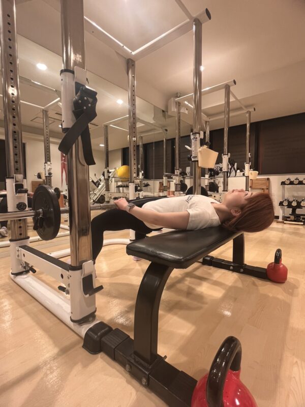 トレーニング紹介　お尻の筋肉を鍛える🍑ヒップスラスト